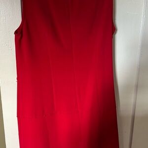 LOFT Vibrant Red Mini Dress
